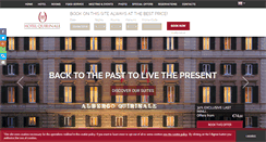 Desktop Screenshot of hotelquirinale.it